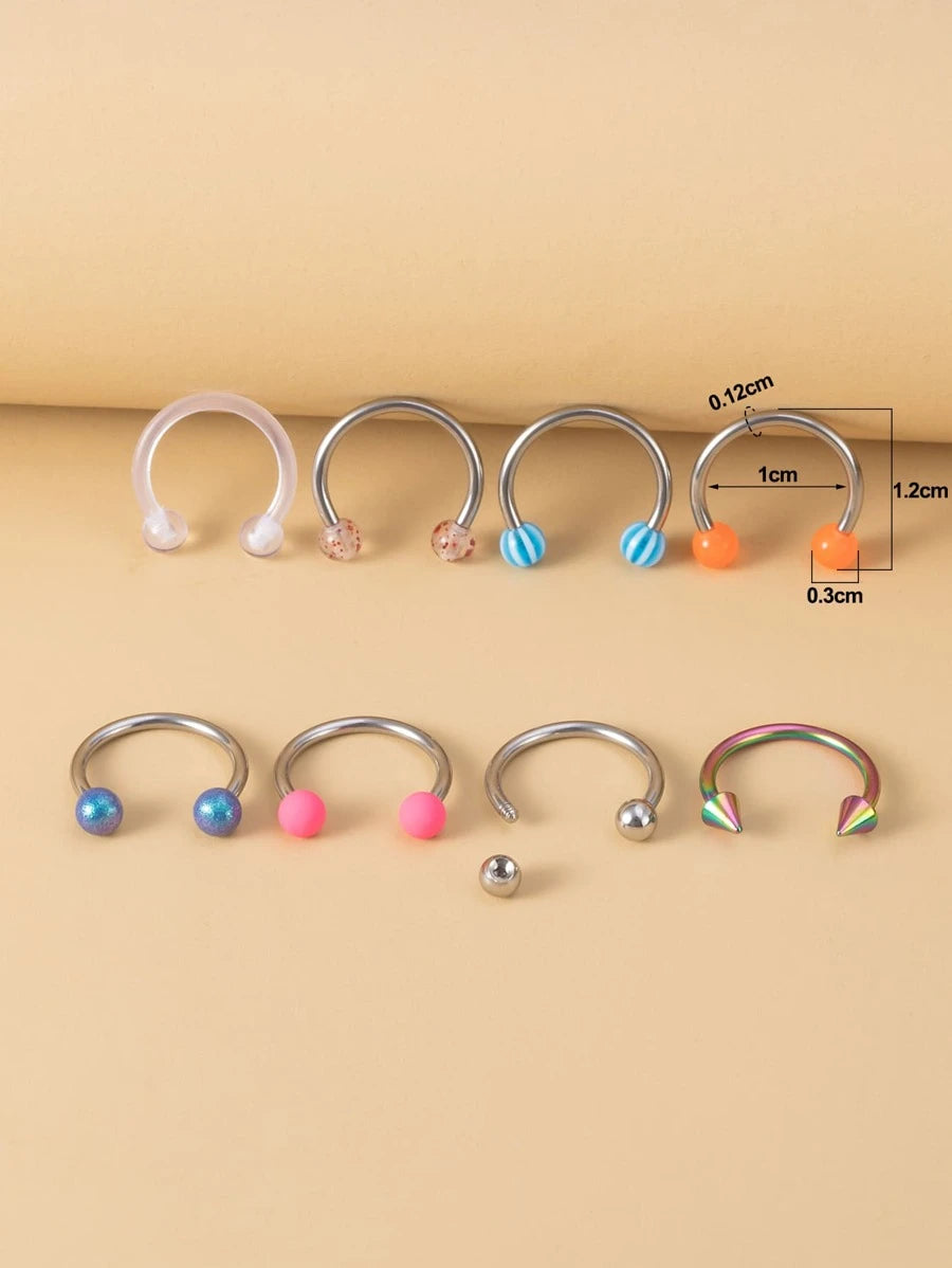 Simple Nose Ring (40pcs)