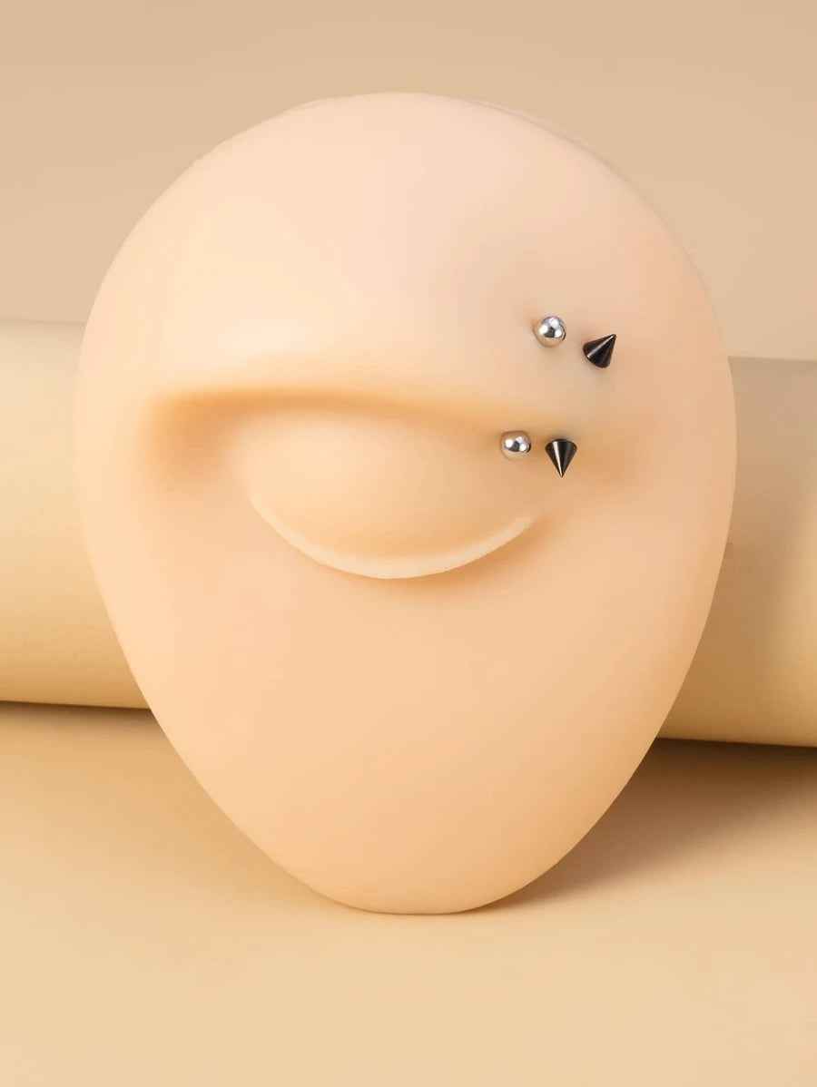 Simple Eyebrow Ring (40pcs)