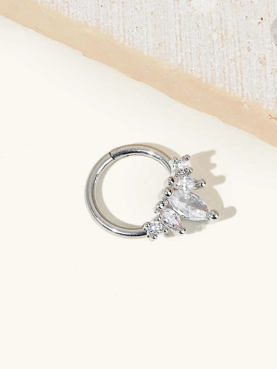 Zircon Septum Ring