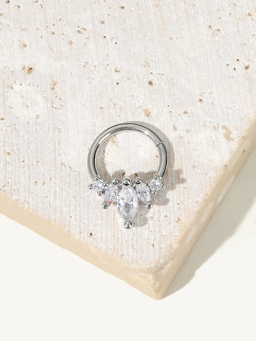 Zircon Septum Ring