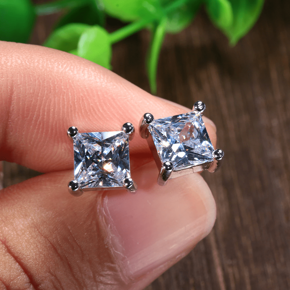 The Penelope Princess Cut Earrings