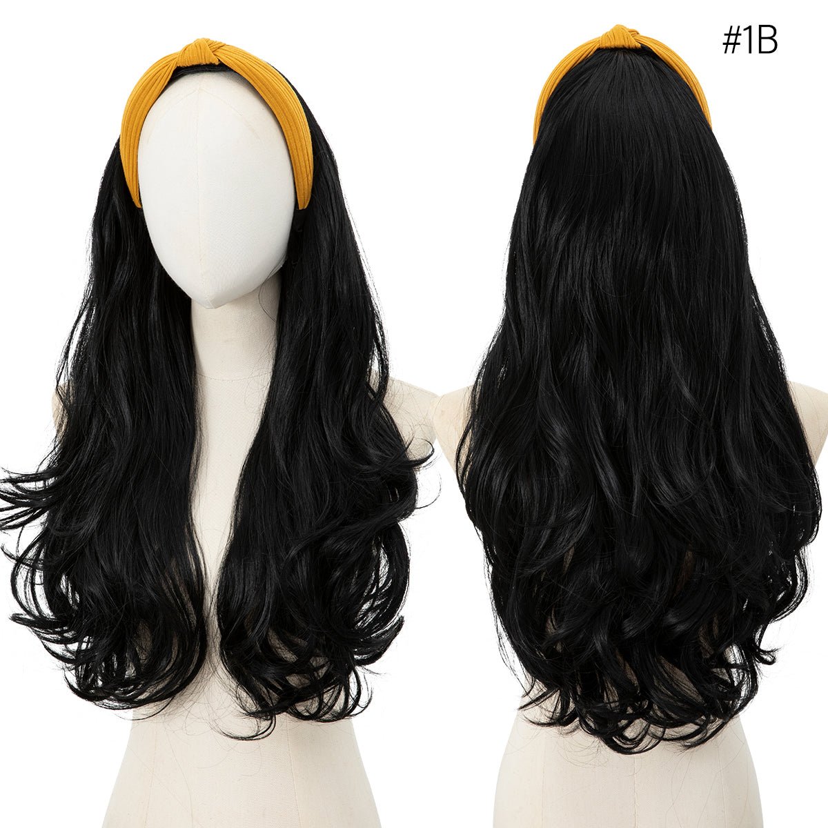 Long Wavy Headband Wig