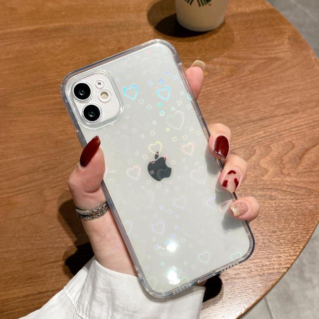 ® Holographic Hearts Case