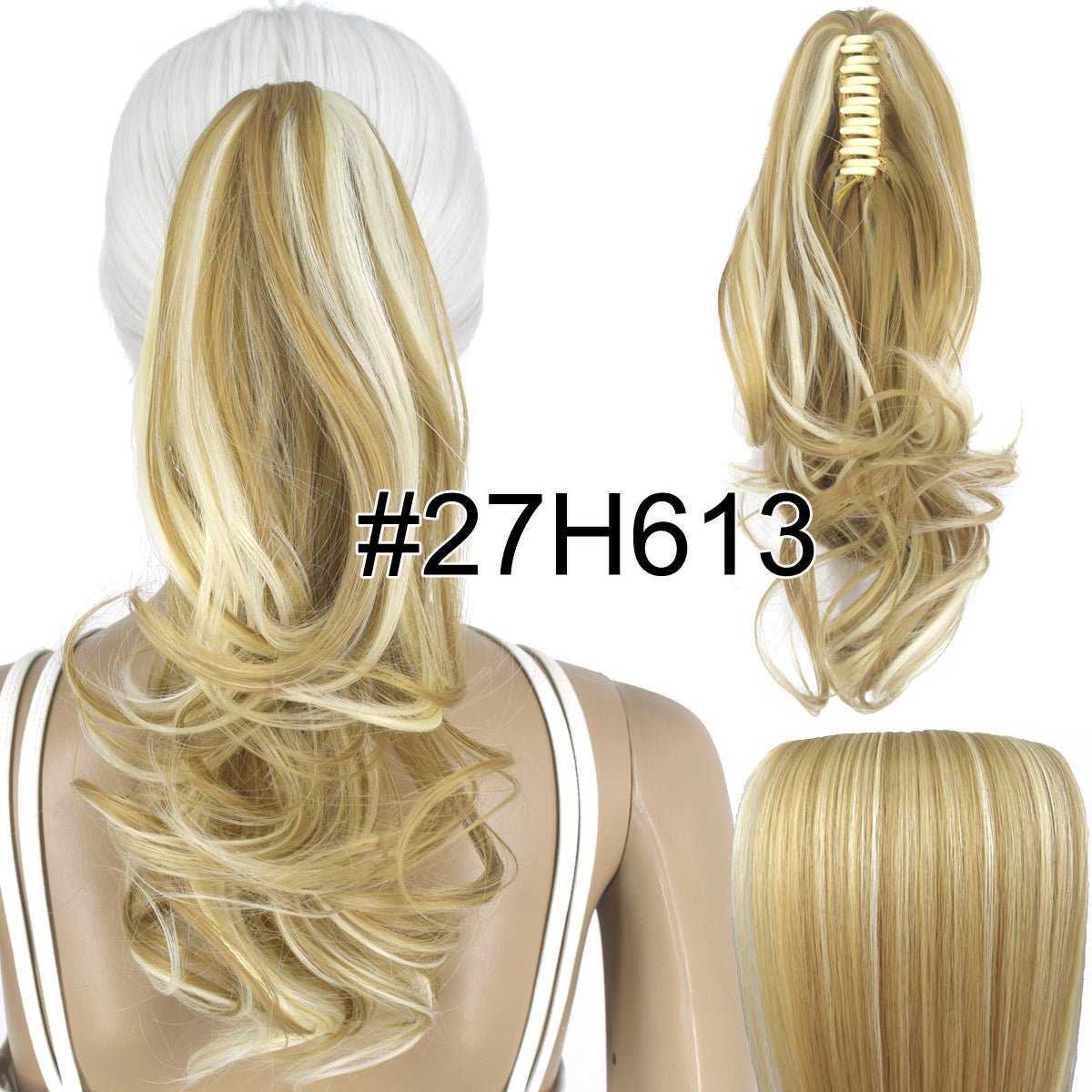 Wavy Claw Clip in Ponytail Hair Extensions